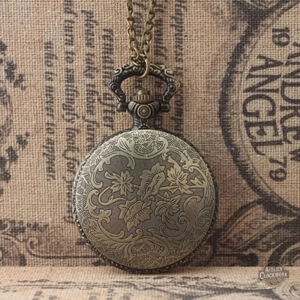 Montre A Gousset élégante inspirée du poker