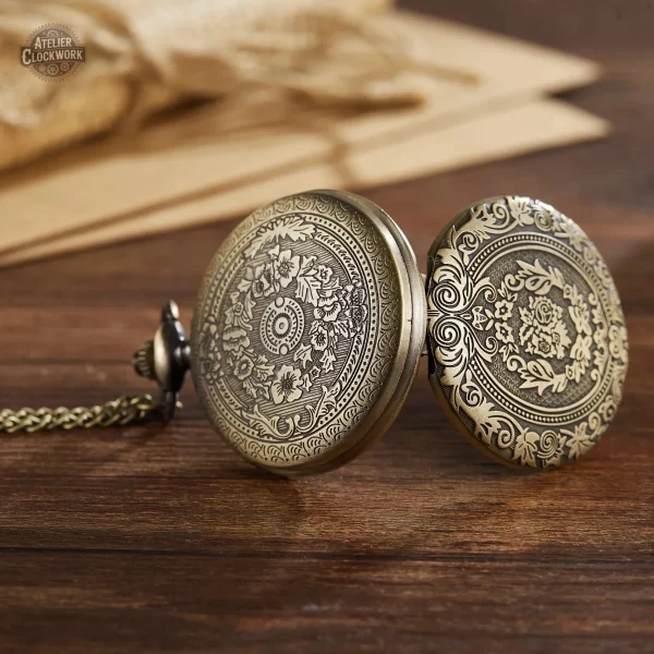 Montre à gousset élégante en style vintage