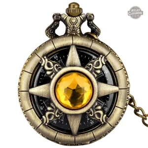 Montre à gousset steampunk en bronze