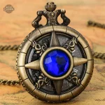 Soleil étoilé montre en métal décoratif