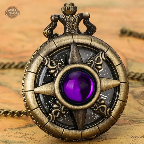 Design steampunk en bronze pour montre