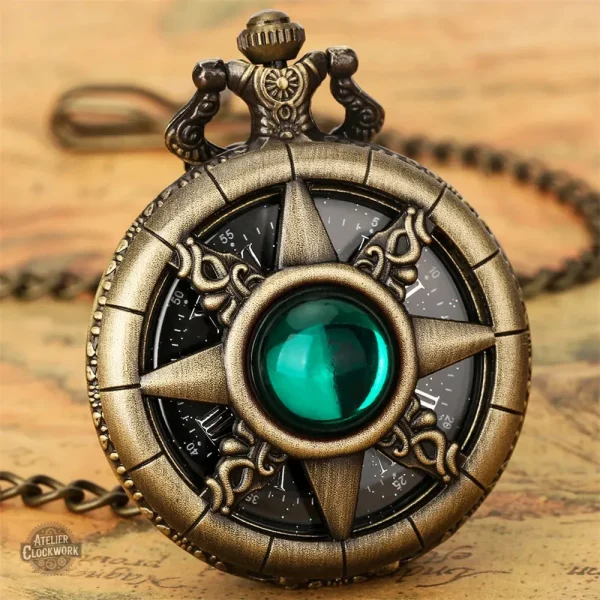 Montre à gousset steampunk pour passionnés