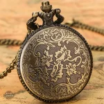 Montre à gousset steampunk en bronze - vue 2