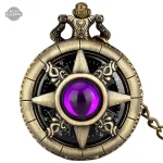 Montre à gousset steampunk en bronze - vue 6