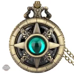 Montre à gousset steampunk en bronze - vue 7