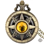 Montre à gousset steampunk en bronze - vue 8