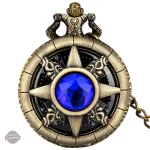 Montre à gousset steampunk en bronze - vue 9