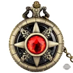 Montre à gousset steampunk en bronze - vue 11