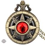 Montre à gousset steampunk en bronze - vue 12