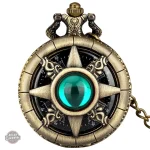 Montre à gousset steampunk en bronze - vue 15