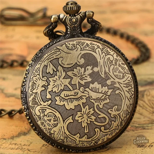 Gousset en bronze inspiré du steampunk