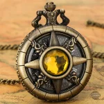 Garde-temps steampunk en bronze raffiné