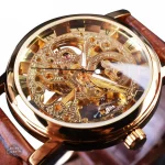 Montre de luxe homme au style squelettique unique