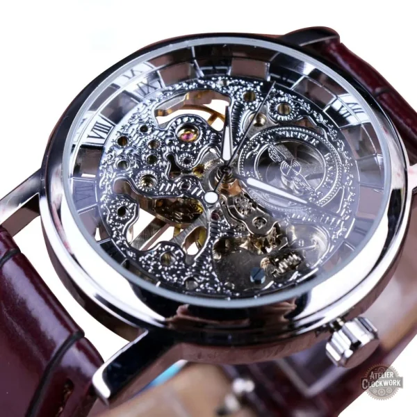 Design sophistiqué pour montre automatique homme élégante