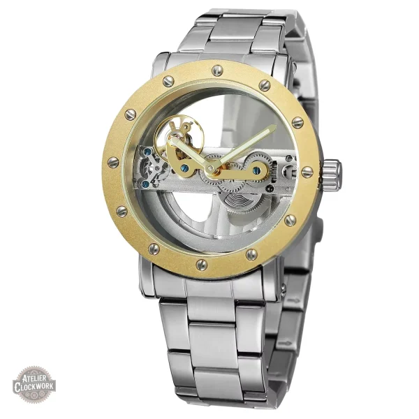 Montre steampunk élégante pour homme