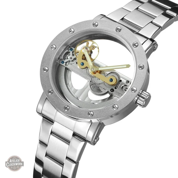 Montre à mouvement automatique raffinée