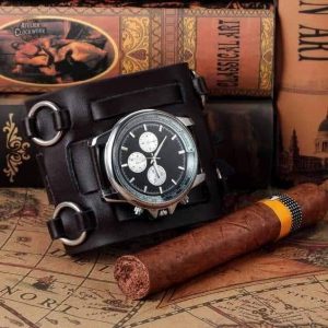 Montre steampunk élégante pour homme