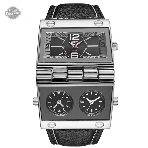 Montre Bracelet Cuir Homme - DieselPunk