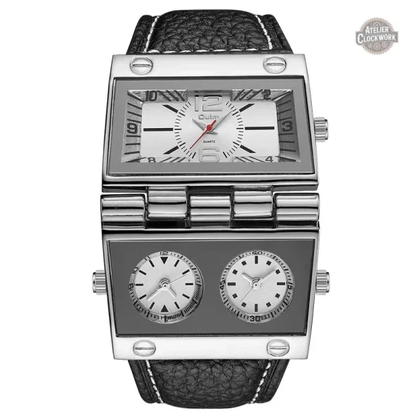 Accessoire dandy en cuir pour homme moderne