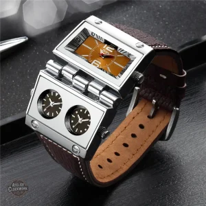 Bracelet en cuir élégant pour un look dandy audacieux
