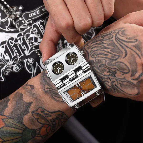 Accessoire masculin en cuir pour un style affirmé