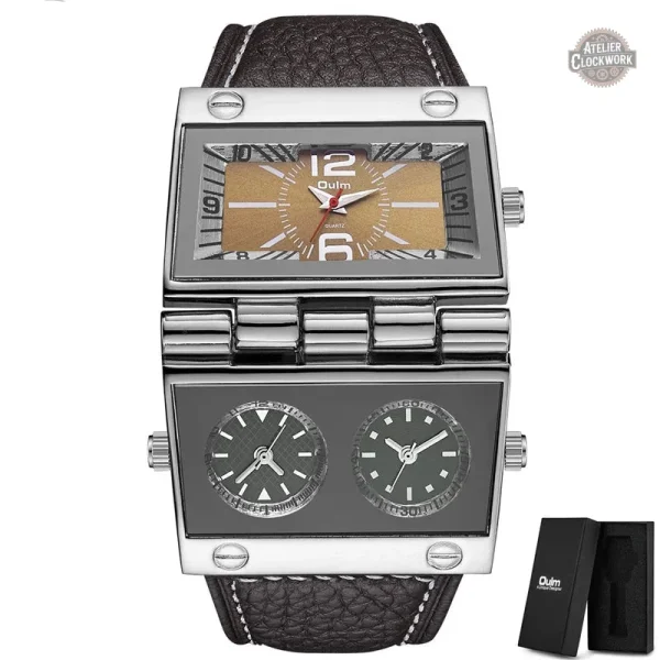 Bracelet cuir homme, touche vintage et audacieuse
