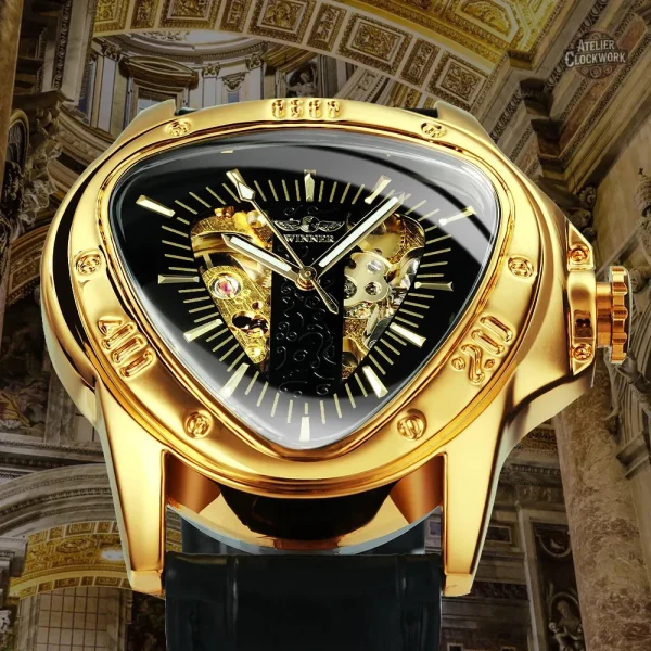 Montre Triangulaire au design audacieux