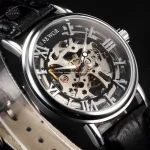 Montre Skeleton pour homme, style audacieux