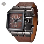 Montre Cadran Carré - Style Steampunk