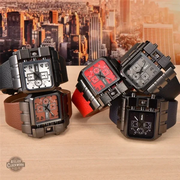 Montre au design audacieux pour homme steampunk