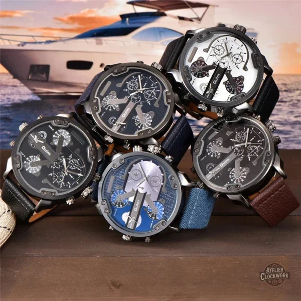 Montre Commando au design inspiré du Steampunk