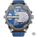Élégante montre Commando au style rétro-futuriste