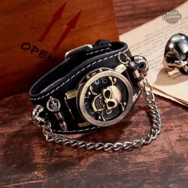 Accessoire de mode steampunk inspiré des pirates