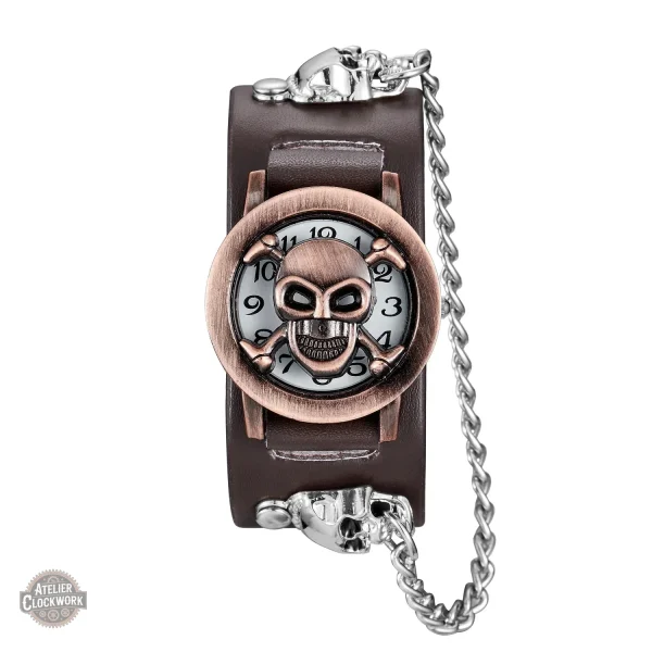 Accessoire steampunk pour les amateurs de crânes