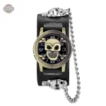 Montre tendance alliant pirate et steampunk