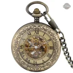 Montre de poche avec mécanisme automatique