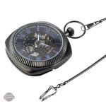 Montre de Poche classique avec cadran carré