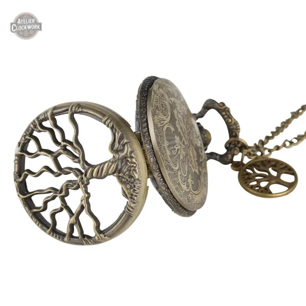 Accessoire élégant : montre à gousset en bronze
