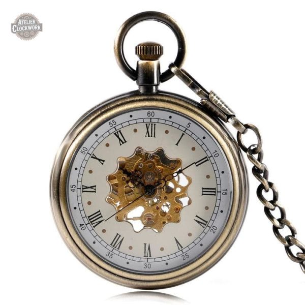 montre-de-poche-infirmiere-steampunk-store-1 Montre de Poche Infirmière - Vintage Asylum