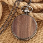 Montre de poche en alliage gris