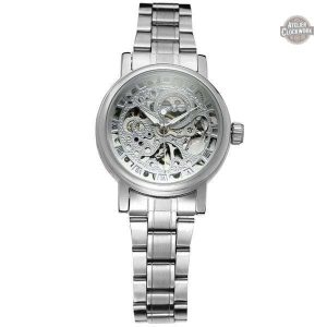 Montre steampunk pour femme au design squelettique