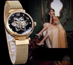 Montre élégante alliant style vintage et modernité féminine