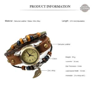 Montre tendance alliant passé et futur