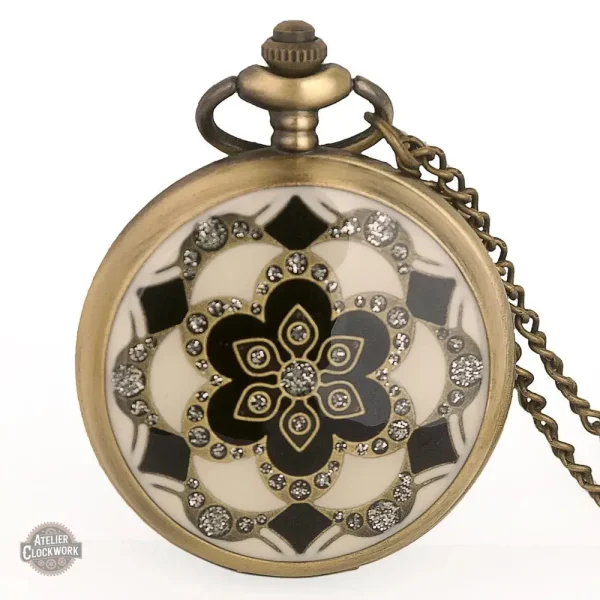 Montre à gousset élégante pour un look rétro chic