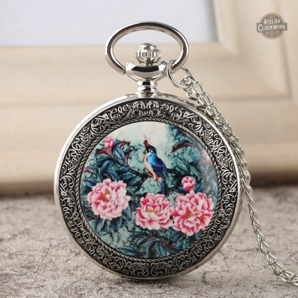Montre à Gousset Oiseau Impérial, style classique