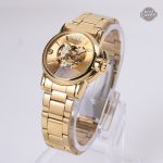 Montre Steampunk Dorée au design unique