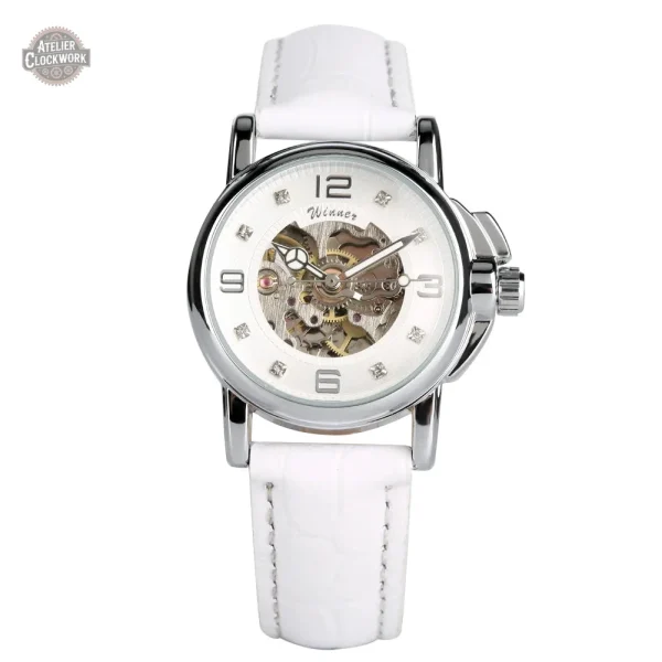 montre-femme-squelette-steampunk-1 Montre Squelette Sexy Lady au design steampunk élégant