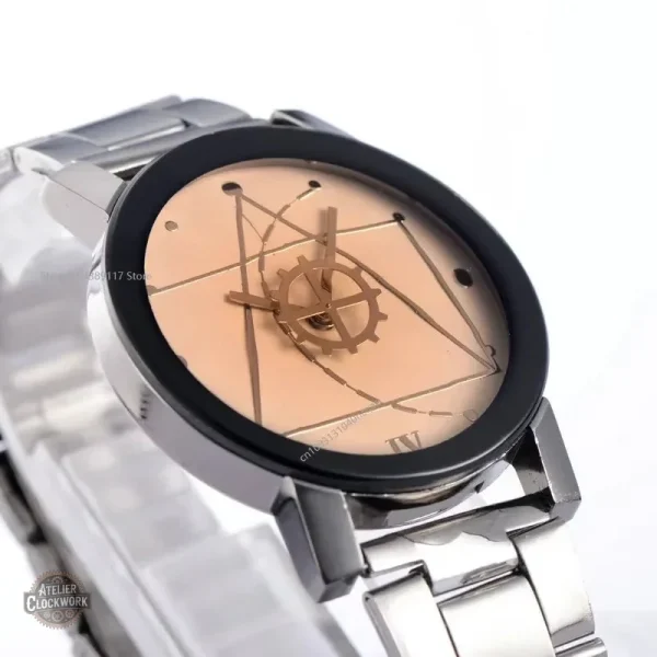 Accessoire de mode steampunk : montre à aiguilles