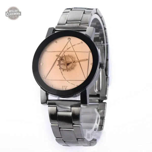 Montre bracelet chic avec thème steampunk