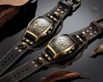 Design audacieux, montre Méphistophélès pour homme
